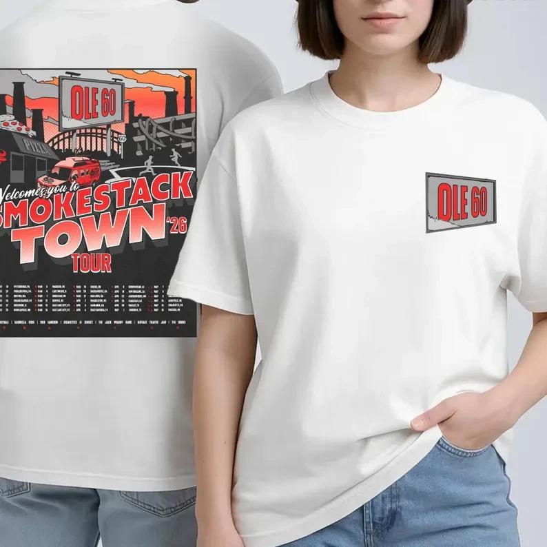 Ole 60 Smokestack Town Tour 2026 T-shirt M