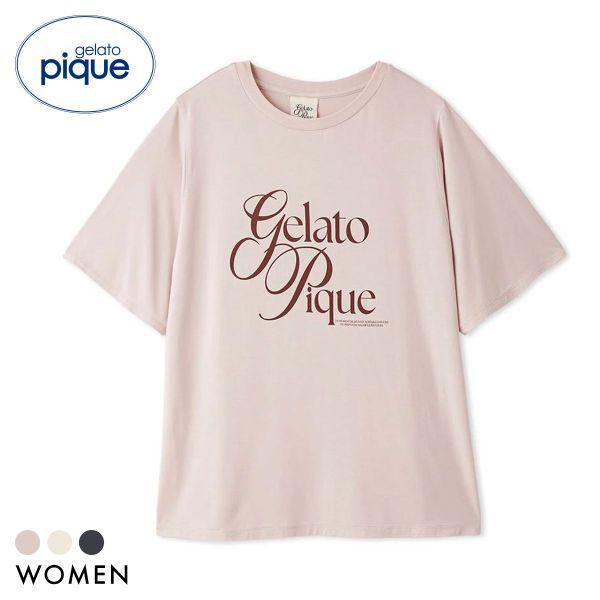 gelato pique women s IFMC. Cool touch rayon logo T-shirt gelato pique pajamas room wear gelato pique