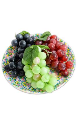 Realistic Fruit and Vegetable Fake Imitation Food Ornament Grape [SCGEHA] Assortment, Sample, Figurine, (3 Varieties)