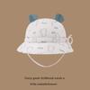 Baby and Toddler Pot Hat Spring and Autumn New Style Small Bear Cute Baby Fisherman Hat Sun Protection Sun Protection Versatile Hat for Boys and Girls