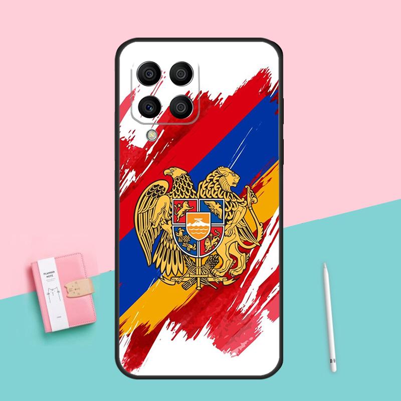 Armenia Armenian Flag For Samsung Galaxy M12 M16 M34 M11 M35 M21 M06 M33 M13 M53 M31 M55 M15 M14 M54 M32 M52 Case