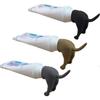 3Pcs Pooping Dog Butt Toothpaste Topper, Funny Creative Toothpaste Topper, Cute Toothpaste Cap Dispenser Funny Toothpaste Squeezer for Kids Adults