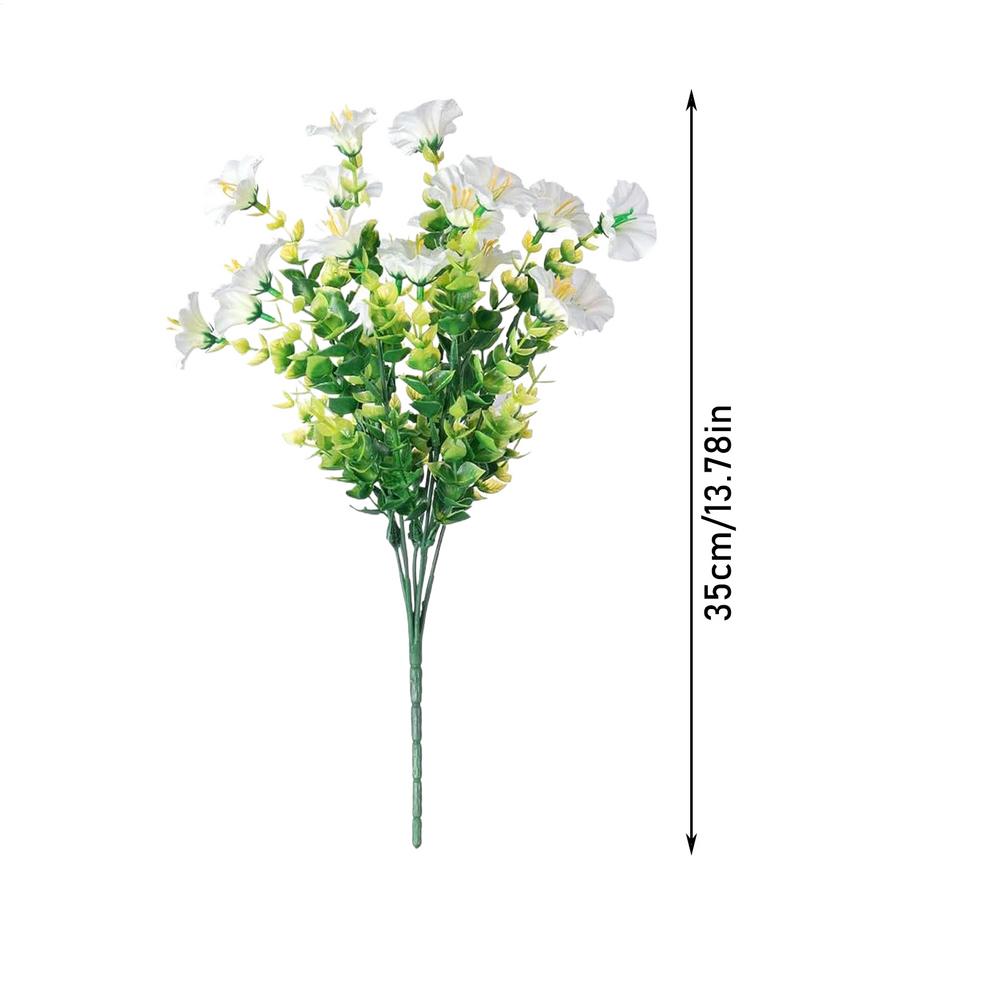 Fake Flowers Realistic Faux Plants UV Resistant Exquisite Home Decor Spring Decoration For Wedding Easter Hotel Studio