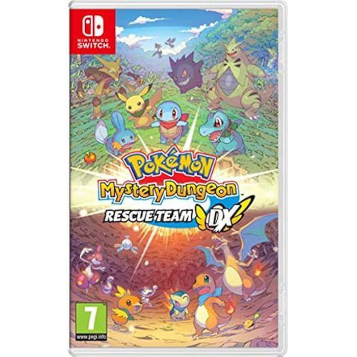 Video Game - Pokémon - Mystery Dungeon : Dx Rescue Team - Rpg - Nintendo Switch - 7+