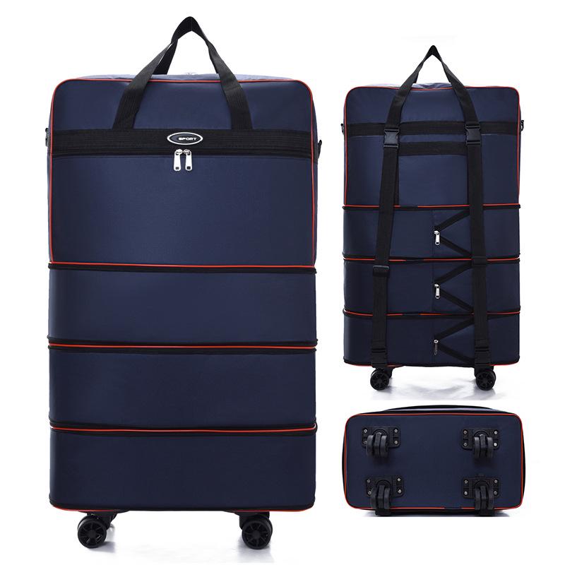 

Складная дорожная сумка большой вместимости с универсальными колесами