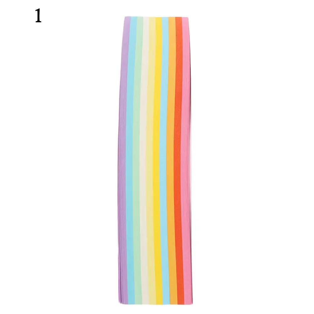 210pcs/lot Happy Glow In Dark Lucky Star Origami Fluorescence Folding Strip Paper Best Wishes Handcraft Gift Craft Paper Decor