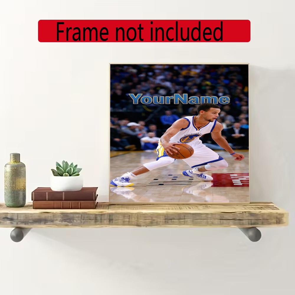 Curry Customize Text Diamond Painting Round Diamond Mosaic Suitable For Beginners Diamond Painting Rhinestones Gift Frameless