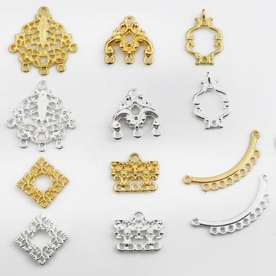 10Pcs Metal Connectors Charm DIY Jewelry Accessories Findings Supplies For Jewelry Making