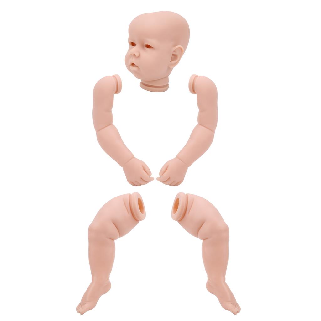 22inch Reborn Baby Doll Lifelike Blank Doll Head Arms Legs Children DIY Toy Baby Doll