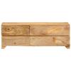 VidaXL Meuble TV Bois de manguier solide 110x30x40 cm