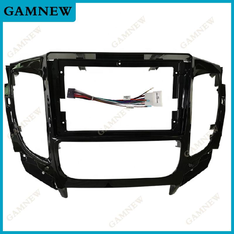 9 Inch Car Frame Fascia Adapter For Mitsubishi Triton L200 2015-2019 Android Radio Audio Dash Fitting Panel Kit