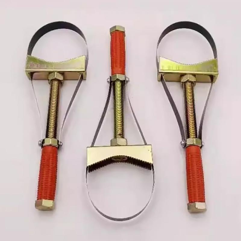 

1 шт. Инструмент для ремонта свечей зажигания автомобиля Автомобильный гаечный ключ для масляного фильтра с регулируемым стальным ремешком Инструменты для снятия масляного фильтра автомобиля United States