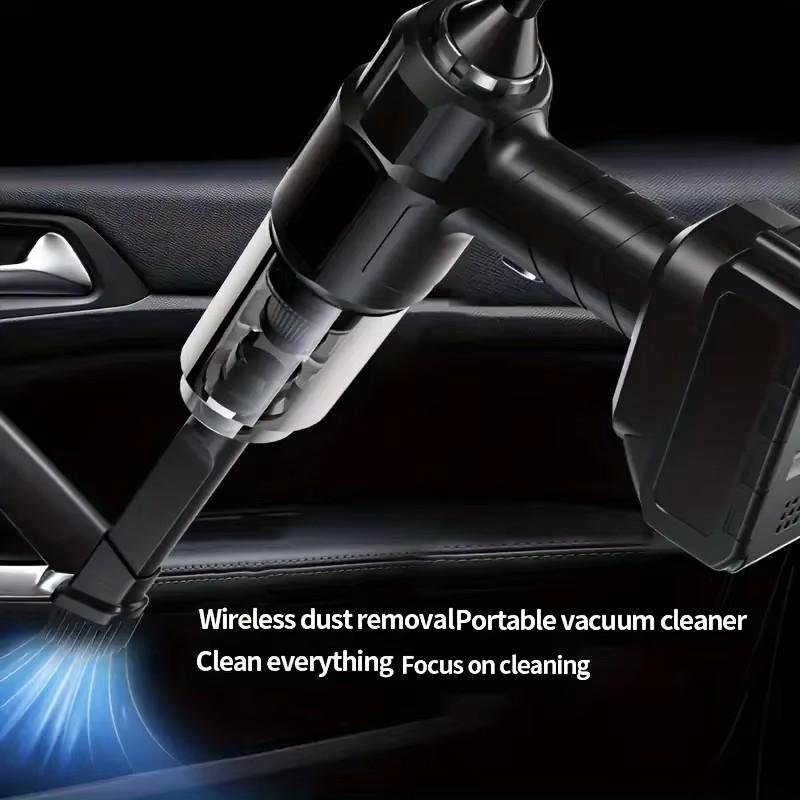 Portable High-Power Wireless Handheld Car Vacuum Cleaner (Wet/Dry, Rechargeable)