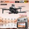 New RG800 Max GPS Drone 8K Professional HD Dual Camera 5KM Photography 5G Brushless FPV Foldable Large Screen RC Quadcopter Toys