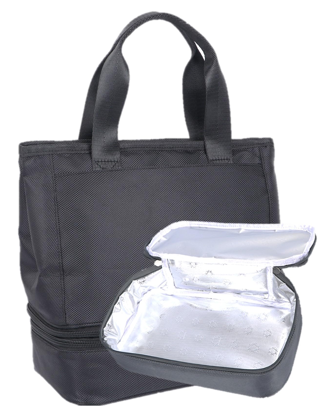 

Gino Golf Round Tote Removable 2 Tiers Round Cart Golf Day Gift (GINO) [No Logo] Bag, Cooler, (Black/Black) Pouch, Bag, Bag, Men s, Father s