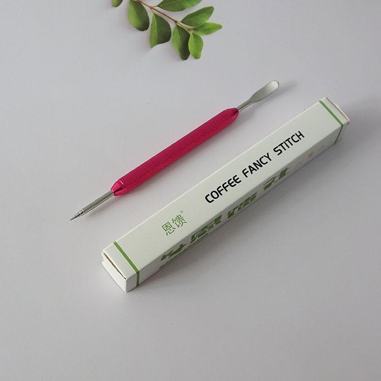 Colorful Stainless Steel Latte Art Needle for Coffee Foam and Icing