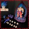 In Stock E&C Studio Figures  Z Shf Super Saiyan Son Goku Blue Kaioken Battle Damage 3.0 Body Ec Studio Model Toys