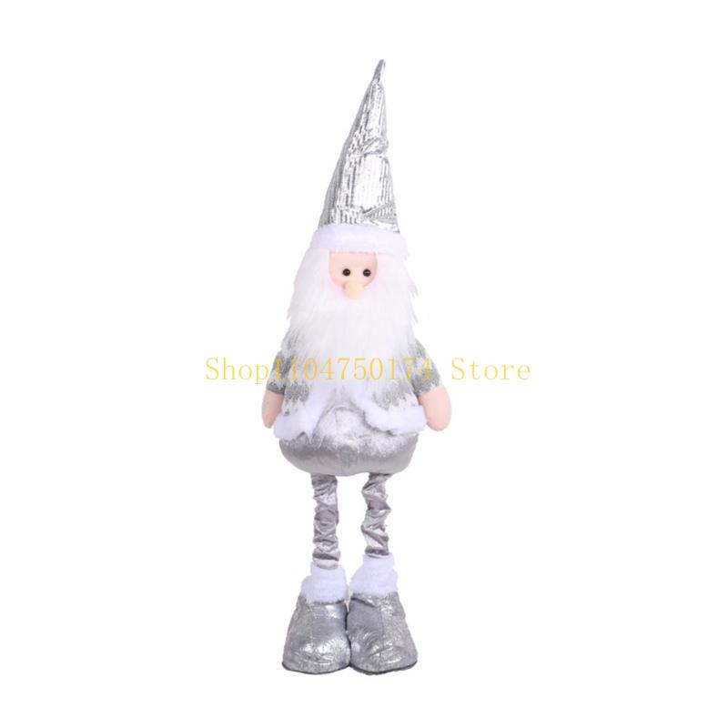 Christmas Gnome Telescopic Doll Ornament Crafts Decor Doll for Tree Window top sale
