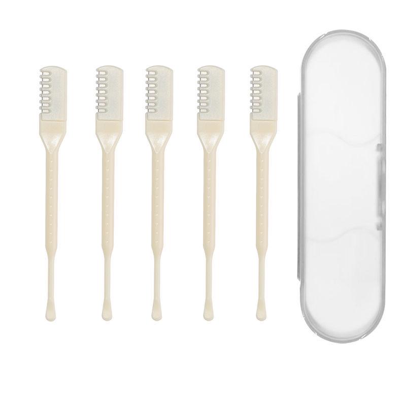 Men's & Women's Double-Headed Portable Nose Hair Trimmer - Manual Safety Razor