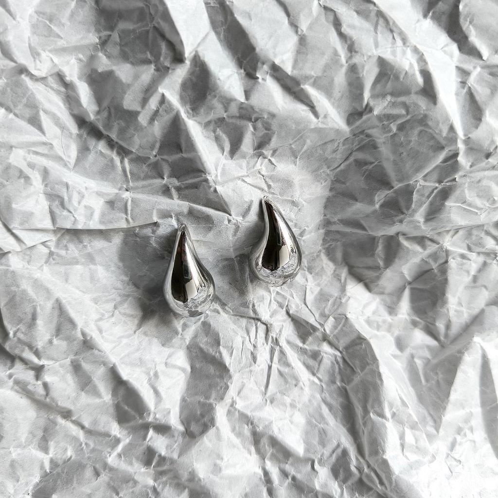 Серебряные серьги без камней (2161042)