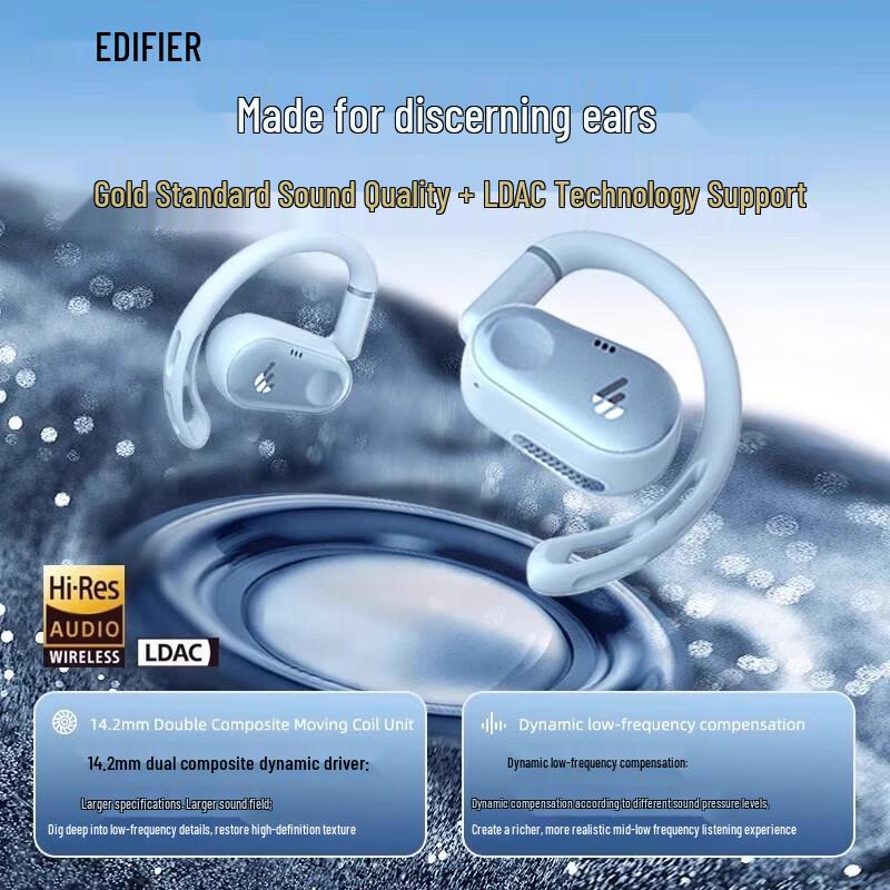 EDIFIER Comfo CC Open-Ear True Wireless Sport Earbuds