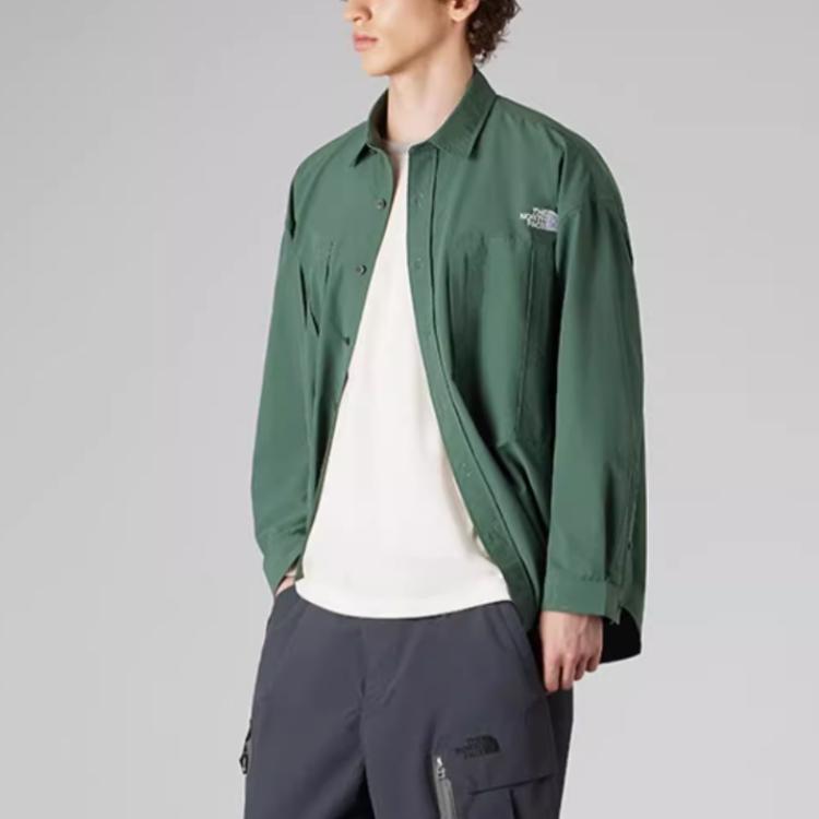 THE NORTH FACE Urban Exploration Shirt Men's HCH/Lushengs Green NF0A8DHF-HCH