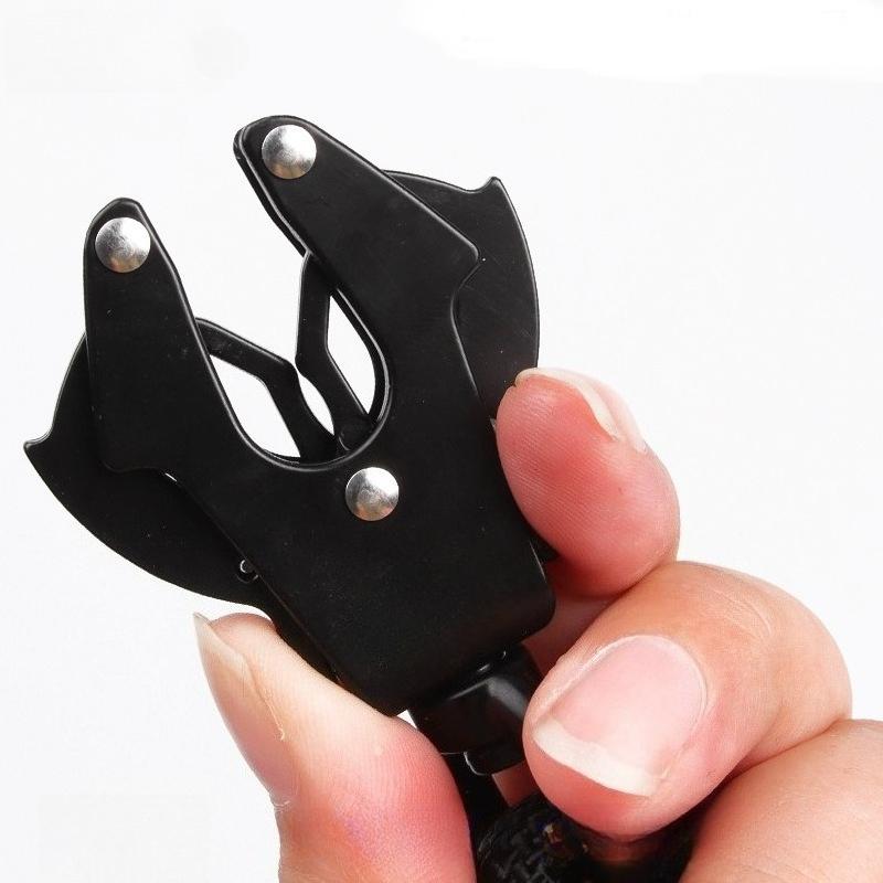 1Pc Medium To Large Size Dog Leash Zinc Alloy Leash Frog Buckle Tactical Pet Leash Outdoor Climbing Buckle