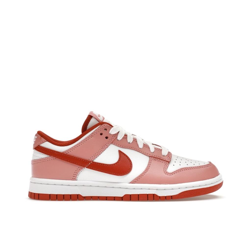 Nike Dunk Low Red Stardust Women Sneakers Rugged-Orange White FQ8876-618