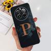 For OPPO Realme 12 Pro Plus Clear Transparent Soft TPU Silicone Case Cover for Realme 12Pro 12 Pro+ Phone Shell Nickname Letter