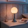 Vintage Retro Spherical Bedside Table Lamp - Artistic Night Light for Bedroom & Study Decor