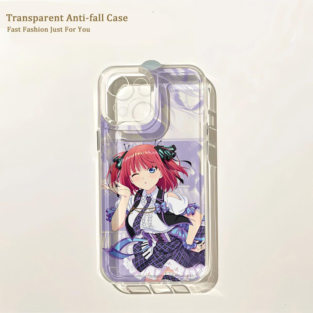 The Quintessential Quintuplets Phone Case For iPhone 17 16 16e 15 14 13 12 11 Mini Pro Max X XR XSMax 7 8 Air Plus Back Cover