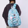 Cartoon Anime K-Pop Demon Hunters Printed Backpack Large Capacity Bookbag Laptop Unisex Student Boy Girl School Bag Large Capacity Travel Outdoor Bag
