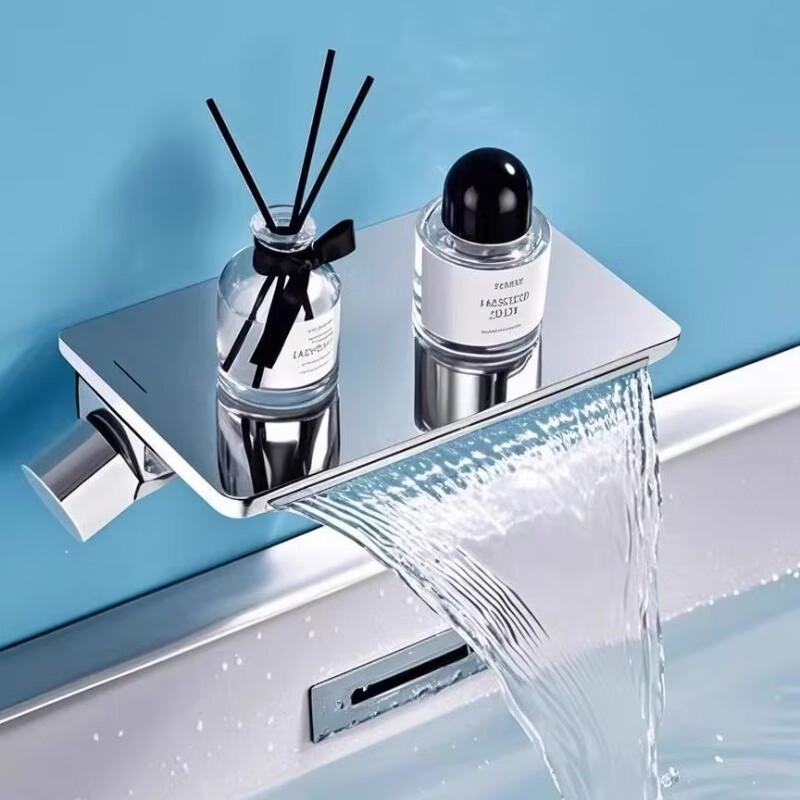Shiaosen Hot & Cold Wall-Mounted Bathtub Faucet