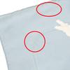 Hermes Please Check In Scarf Scarf Silk Blue Gray Women Storage Box Used