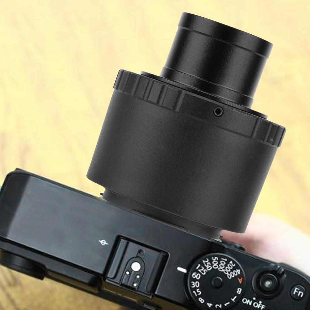 Aluminium Alloy T2 FX 1.25inch Telescope to Fujifilm FX Mount DSLR Cameras Adapter Ring