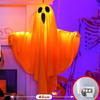 2Pcs Haunting LED Specter Hangings Ornament for Halloween Glowing Specter for Chilling Outdoor Lawns and Garden Display