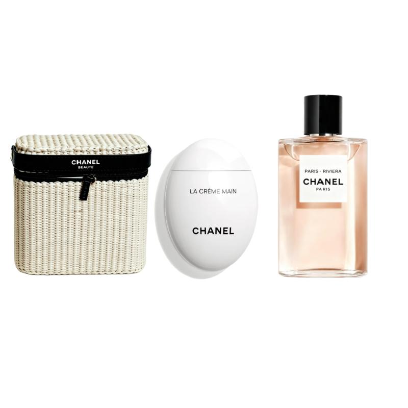 Chanel Limited Bamboo Basket Perfume Set
