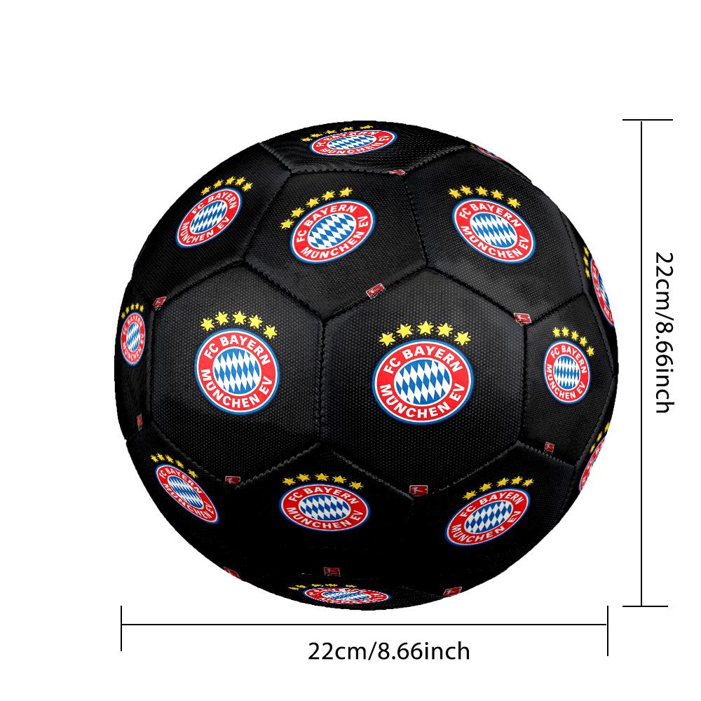 Pallone da Calcio Ufficiale Bayern Monaco Taglia 5 Pallone da Calcio Professionale da Esterno Pallone da Allenamento Morbido al Tocco
