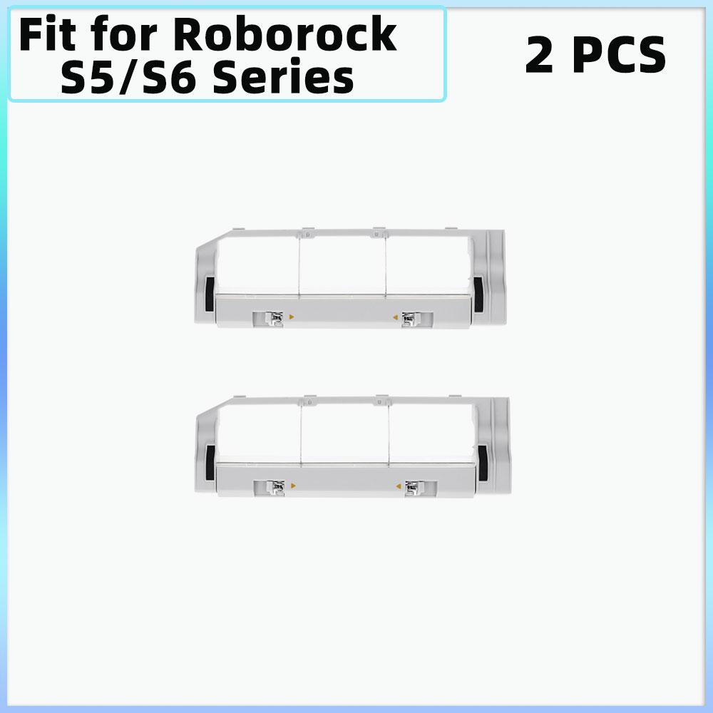 Kompatibel für Roborock S5 S50 S51 S55 S6 S60 E4 E5 Roboterstaubsauger Zubehör HEPA Filter Mopptuch Haupt- Seitenbürste Ersatzteile