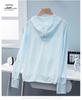 Women's Ice Silk Sun Protection Hooded Cardigan - Breathable, Loose-Fit, Trendy Summer Top