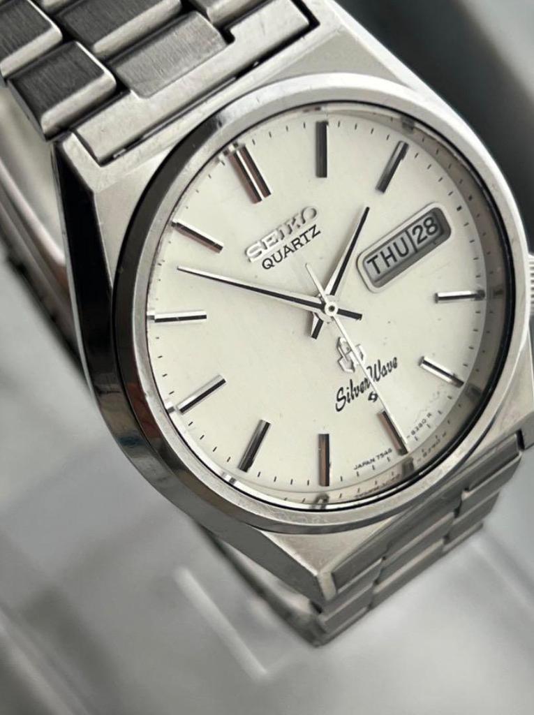 [USED] Battery Replaced SEIKO SilverWave DAYDATE Popular