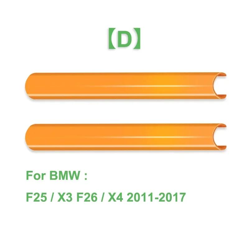 2Pcs Front Grille Trim Strips Cover Frame Stickers For BMW F10 F11 E60 F30 F31 F32 F33 F20 F22 F06 F12 F01 F02 F25 F26 G20 G28