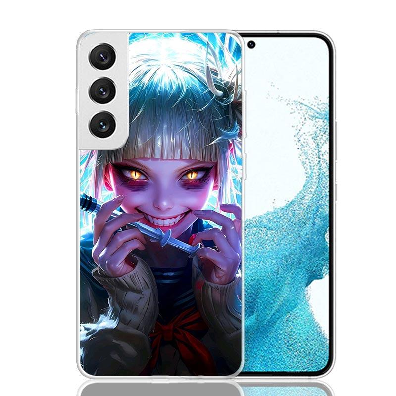 Himiko Toga My Hero Fashion Phone Case For Samsung Galaxy S26 S25 Edge S24 S23 FE S22 Ultra S21 Plus S20 + Fundas Cover Coque Ga
