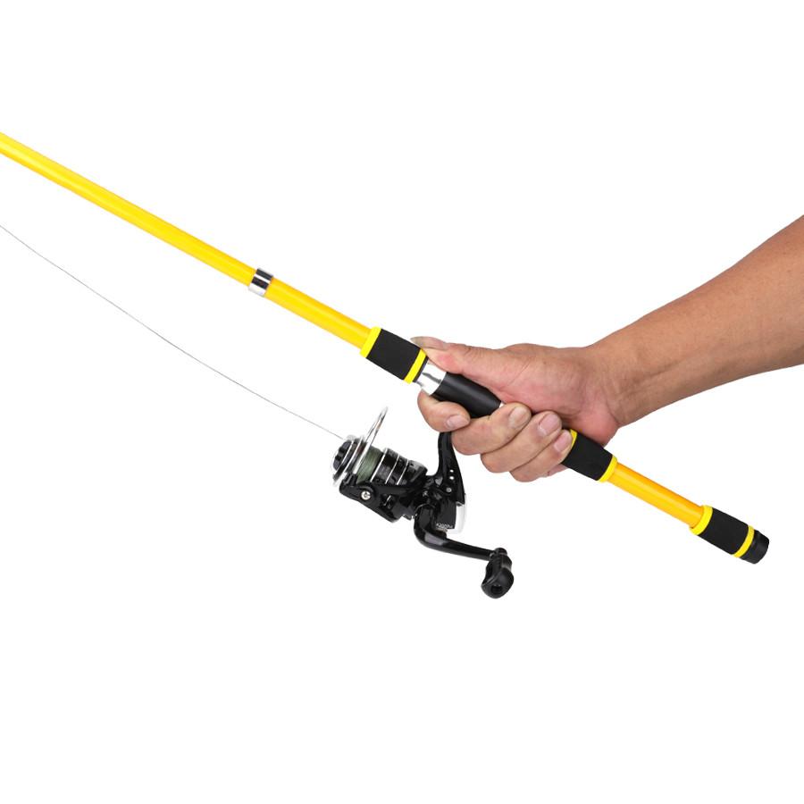 FTK Fibreglass Fishing Rod 1.8M/5.9FT Outdoor Sports Travel Telescopic Fishing Rod Portable Fishing Rod Christmas Gift