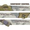 Outdoor Tactical Reflective Dog Harness with Adjustable Mesh and Handle Leash