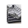 New striped long-sleeve round-neck T-shirt for women, spring and autumn 2026, stylish, loose-fitting, slimming base shirt