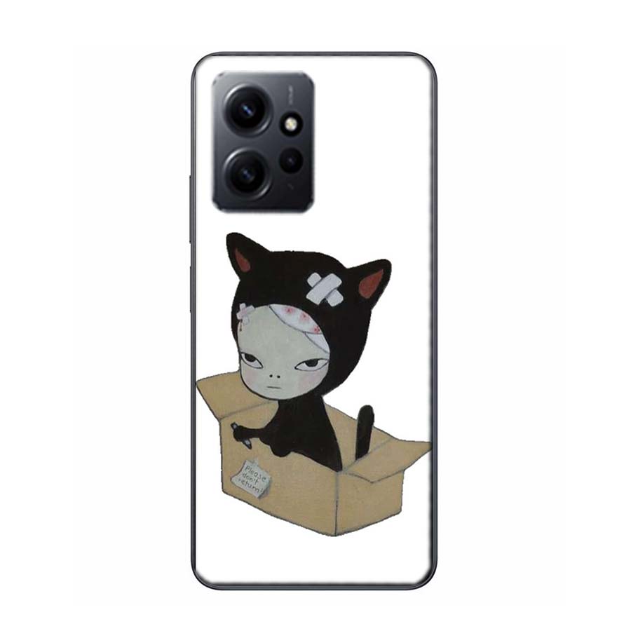 Cute Nara Yoshitomo Art Phone Case For Redmi 12 13C 12C 15C 9 10 10C Note 13 Pro Plus 14 15 Pro 9T 9C 9A TPU Soft Cover Clear Ce