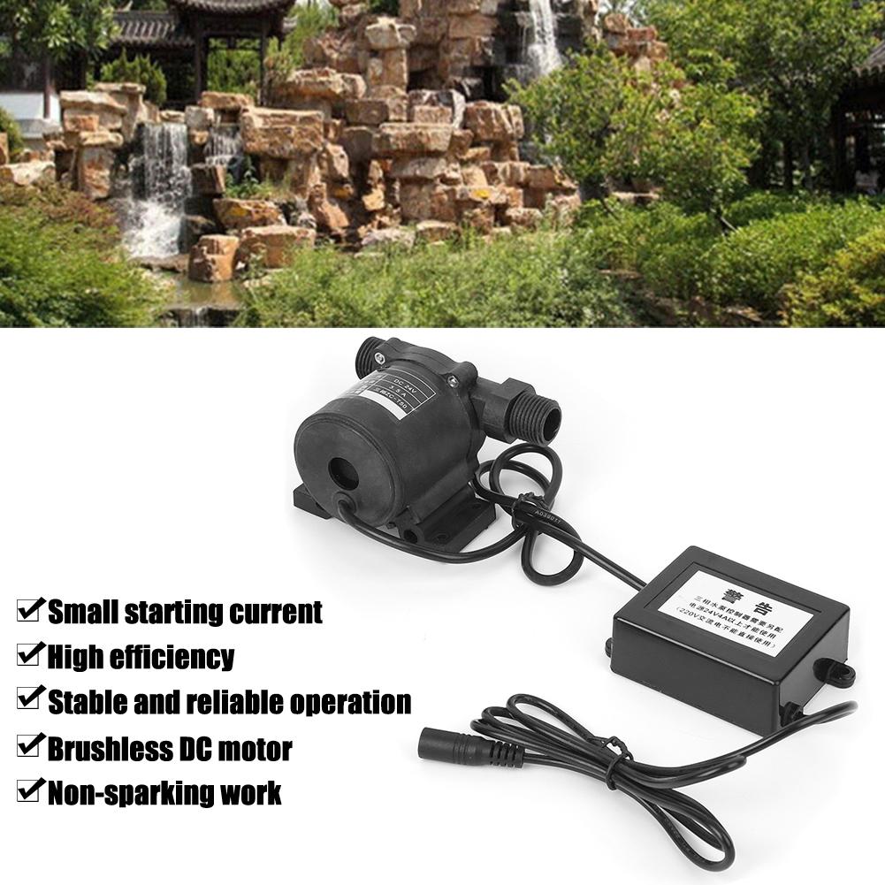24V T50 Trójfazowa Bezszczotkowa Pompa Wodna Mini Pompa Zanurzeniowa Wodoodporna do Wzmacniania