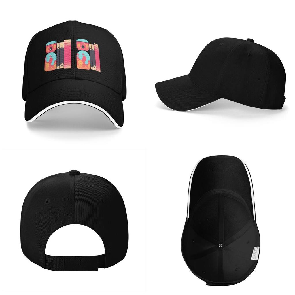 Unisex Baseball Hats Helluva Boss Beelzebub Outdoor Streetwear Summer Sports Baseball Caps Cap Casquette Polychromatic Hats