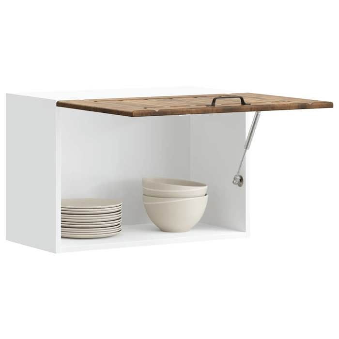 VidaXL Kitchen Wall Cabinet Lucca Smoked Oak Engineered Wood, Kitchen Wall Unit, Cabinet for Kitchen Wall, 853842